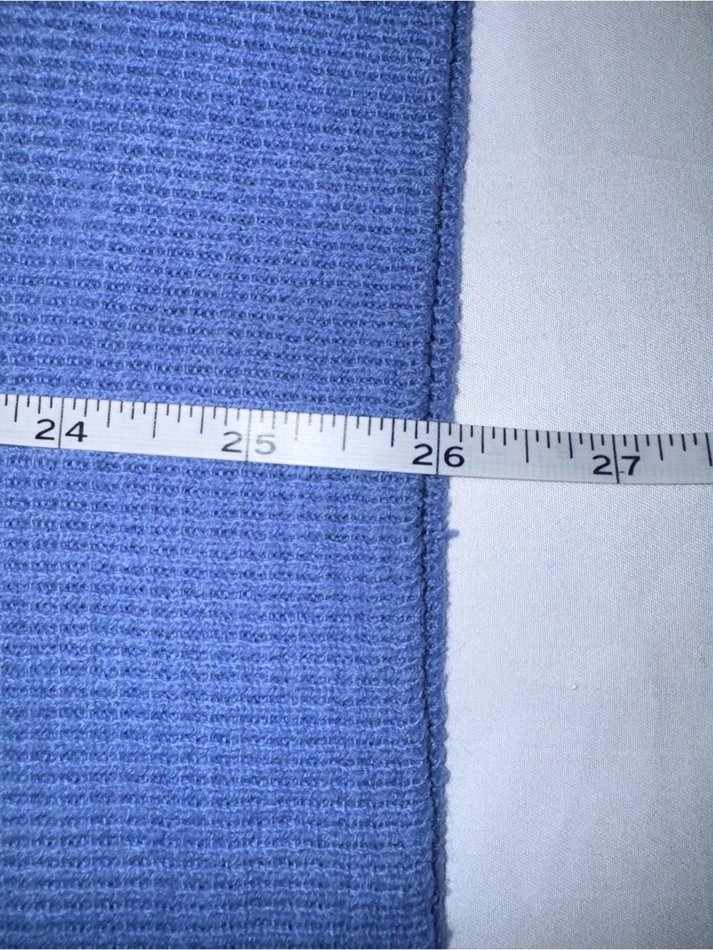 Dior V-Neck Sweater Men/Woman Medium Periwinkle Blue 100% Orlon Acrylic Vintage - Picture 12 of 14
